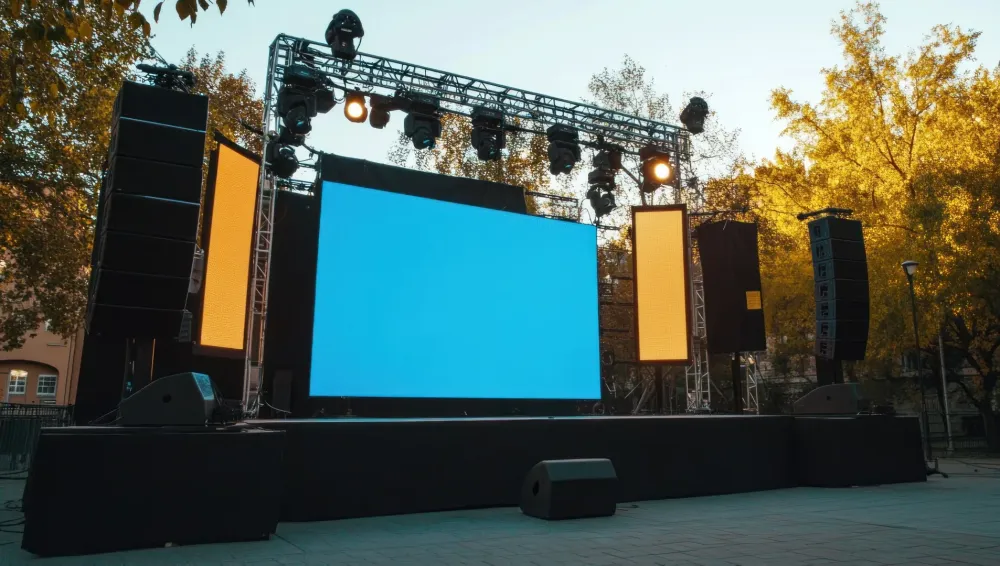 Écran géant LED à Issoire